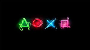 This image posted by cakdeni on. Hd Wallpaper Playstation Ps4 Logo Blue Background Wallpaper Flare