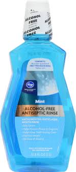 Alcohol free mouthwash might be less irritating or sensitive on the tender parts of the mouth. Kroger Alcohol Free Mint Antiseptic Mouth Rinse 1 L Kroger