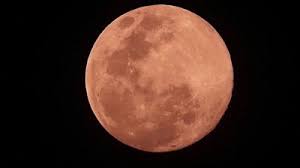 Et monday night, april 26. Pink Supermoon Seen Around The World Bbc News