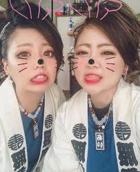 祭り化粧 祭りメイク 華やかな化粧 数珠ネックレス 数珠 ネックレス 祭りメイク 女の子