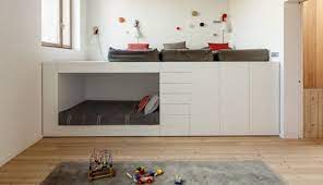 ikea hack van een stapelbed naar hoogslaper met leeshoek lit enfant chambre enfant ikea