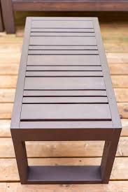 I'm cara from the inspired workshop, and i am excited to be teaming up with ashley to bring you a few projects this year!first up is the tutorial and plans for this diy modern outdoor coffee table that has an optional sandbox for the kiddos! Easy Diy Outdoor Coffee Table With Plans The Handyman S Daughter