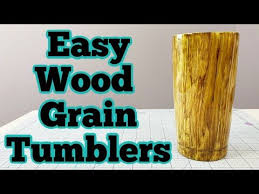 The epoxy will come with instructions, but generally you're mixing equal parts of each (epoxy becomes activated when two liquids are mixed together, makes it easy to store) and stirring slowly for around 3 minutes. 1 How To Make Wood Grain Tumbler With Alcohol Ink Diy Epoxy Tumbler Youtube Diy Epoxy Tumbler Wood Grain Tumbler Alcohol Ink Diy