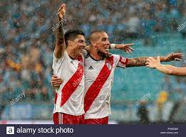 Enzo pérez se retiró lesionado en la bombonera. Rs Porto Alegre 10 30 2018 Libertadores 2018 Gremio X River Plate Enzo Perez River Plate Wahrend Eines Spiels Der Arena Tun Gremio Stadium Fur Die Copa Libertadores Meisterschaft 2018 Foto Jeferson Guareze Agif Stockfotografie Alamy