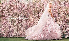Oscar De La Renta A Man Of Heart Pink Wedding Gowns Wedding Dresses Wedding Gowns