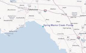 Spring Warrior Creek Florida Tide Station Location Guide