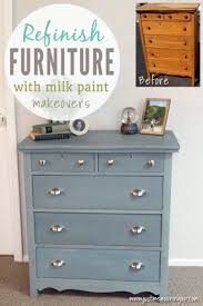 How To Use Milk Paint On A Dresser Easy Tutorial For Using Milk Paint On Furniture In 2020 Milk Paint Furniture Antiquing Furniture Diy Painting Old Furniture