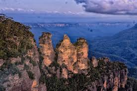 The Three Sisters In The Blue Mountains New South Wales Australia The Blue Mountains New South Wales Sydney New South Wales