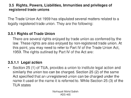 F orm ation of federation of trade unions 73. Ppt Topic 3 Trade Unions Powerpoint Presentation Free Download Id 6613503