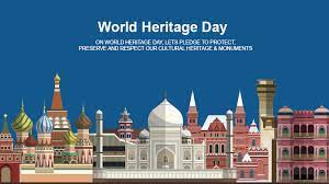 World heritage day 2020 promotes shared cultures, shared heritage, shared responsibility. World Heritage Day