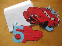 Cars Invitation Cards Einladungskarten Kindergeburtstag Selber Basteln Einladungskarten Kindergeburtstag Kindergeburtstag Selber Basteln