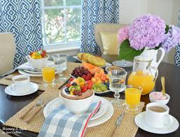 Casual Breakfast Table For Two Breakfast Table Setting Breakfast Table Decor Breakfast Table