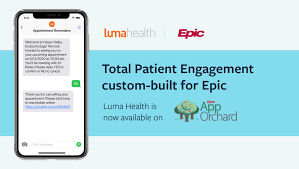 There are now 115 apps available to facilitate clinical, administrative, pop health, patient experience and research functions for epic clients. The Patient Communication Platform Providers Love Is Now Available On Epic App Orchard Luma Health