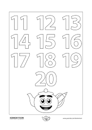 Numbers Coloring Book For Kids Page 12 Coloring Books Kids Pages Printables Free Kids