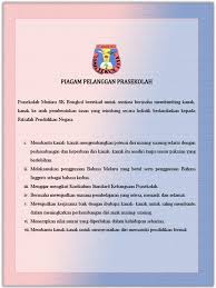 Memastikan gerbang perkhidmatan awam dapat dicapai 24x7. Piagam Pelanggan Prasekolah Docx