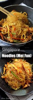 Singapore Noodles Meifun Asian Recipes Recipes Food