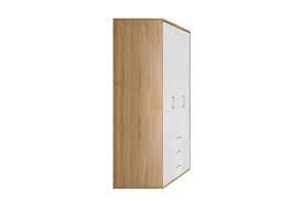 Wohnling sideboard sonoma eiche wl5 883 commode anrichte wohnzimmerschrank kleiner schrank modern dresser kommode braun. Priess Drehturenschrank Achat In Sonoma Eiche Weiss Mobel Letz Ihr Online Shop