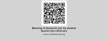 English translation of lyrics for despacito by luis fonsi feat. Despacito Word Meaning