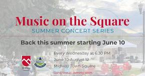 Music on the Square Summer Concert Series 2026