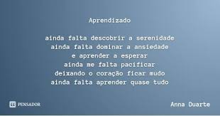 Pensador Aprendizado Ainda Falta Descobrir A Serenidade Facebook