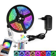 3m 5m 10m waterproof rgb led light strip remote controller etsy in 2021 rgb led strip lights strip lighting led strip lighting