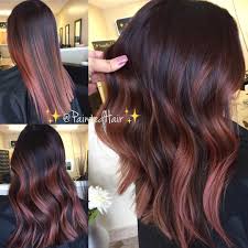 Patricia Nikole Hairpainting On Instagram Antique Rustic Rose Toned Paintedhair Str Rose Gold Hair Brunette Redken Hair Color Rose Hair Color