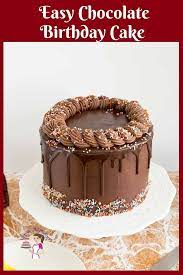 This Is The Best Homemade Chocolate Birthday Cake That S Perfect For Any Occasion An Birthday Cake Chocolate Birthday Cake Recipe Homemade Birthday Cake Recipe