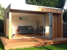 Office In My Garden We Build Outdoor Rooms And Garden Offices Portfolio Contemporary Garden Rooms Backyard Office Garden Office