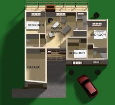 3 or 4 bedrooms 3 full baths 1 half bath kitchen pantry dining room living room bonus room labeled as attic (could be 4th bedroom) Floor Plan 3 Bedroom House Plans South Africa Novocom Top