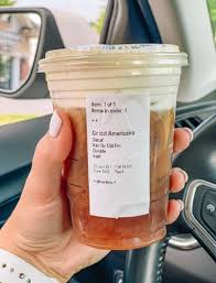 Starbucks Decaf Americano With Vanilla Sweet Cream The Foodie S Fit Home