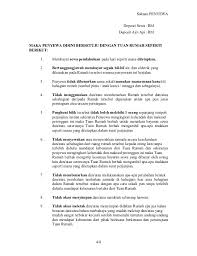 Admin perasan, syarat untuk sewa rumah sekarang makin membebankan. Perjanjian Sewa Rumah Bilik