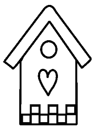 This picture was added on sep 12, 2010. Bird House Coloring Pages For Kids Best Place To Color