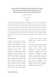 Maybe you would like to learn more about one of these? Pdf Studi Literasi Pengendalian Inflasi Menggunakan Inflation Targeting Framework Itf Dalam Mengendalikan Tingkat Inflasi Di Indonesia
