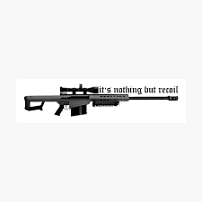 The m107 has greater range and lethality against personnel and materiel targets than other sniper systems in. Poster Fusil De Sniper De Calibre 50 Par Thesamba Redbubble