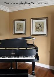 How to move a baby grand piano across a room. Chic On A Shoestring Decorating Grand Piano Living Room
