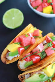 Maybe you would like to learn more about one of these? Coconut Lime Mahi Mahi Tacos With Tequila Soaked Watermelon Salsa Half Baked Harvest