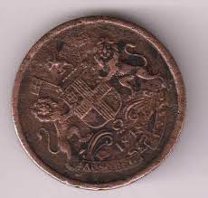 East India Co. 1/12 anna 1848 scarce ...
