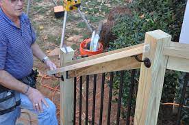 These are the basics of building deck stairs. Step By Step Instructions For How To Install Deck Stair Railings Learn About The Code Requiremen Outdoor Stair Railing Exterior Stair Railing Exterior Stairs