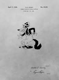 Big Bad Wolf Disney Patent Drawing Drawing By Dan Sproul Amby started working at disney during the three lit. big bad wolf disney patent drawing by dan sproul