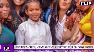Adunni ade was born to a nigerian father and an american/german mother in queens, new york. Touching Actress Adunni Ade S Son Sheds Tears As He Prays For His Mum By Fliptv