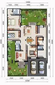 Contents  sembunyikan 1 tembok botani. Lingkar Warna Denah Rumah Minimalis Ukuran 12x20 Meter 4 Kamar Tidur 1 Lantai Tampak Depan