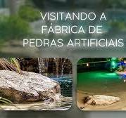 PEDRA ARTIFICIAL PARA PISCINA ESTILO PRAIA - VISITA À FÁBRICA