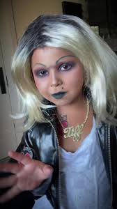 4 out of 7! 👻👻👻Tiffany ray from the bride of chucky 🪆#halloween  #halloweenmakeup2023 #halloweenmakeupkids #halloweenmakeup #kids  #kidsoftiktok #viral #trendingvideos