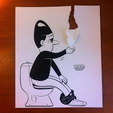 3d Paper Art Illusion Drawings 3d Paper Art Paper Art