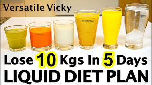 Health Liquid Diet For Weight Loss Liquid Diet Plan To