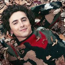 he is everything" — Central Park, New York. Timothée for NBCSNL...