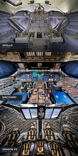 Apollo Vs Discovery Cockpit Space Travel Nasa Space And Astronomy