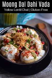 Moong Dal Dahi Vada Dahi Bhalla How To Make Moong Dal Dahi Vada Recipe Recipes Indian Food Recipes Vegetarian Chaat Recipe