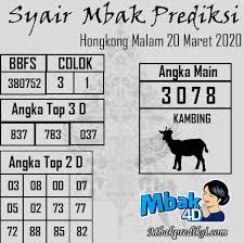Syair Mbak Prediksi Di 2020 Februari Qatar Singapura