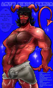 🔞 𝙎𝙪𝙘𝙘𝙪𝙗𝙪𝙙𝙙𝙮❀ 🦩 on X: Late night ❤️‍🔥♥︎ Ft humanised Yago  doodle 😫 Devil himbo spent the night 🫣 anthroart Procreate  procreateart art artist nsfwart uncensored rule_34 r18 ocs nsfwtw  nsfw bara 